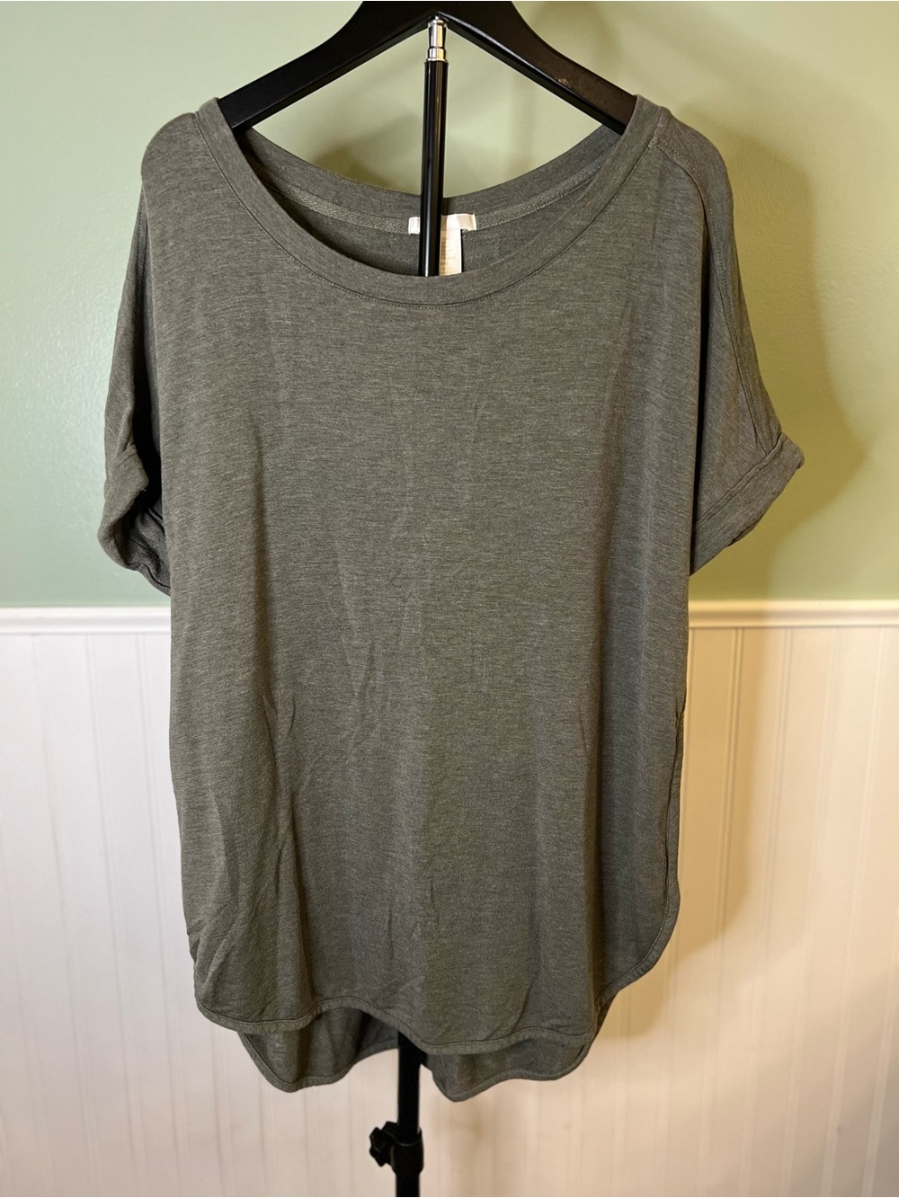 Matty M Olive Green Short Sleeve Tee